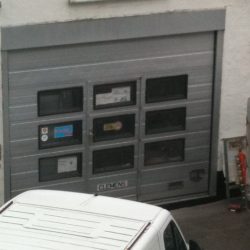 Historic company premises (garage) of the founding years