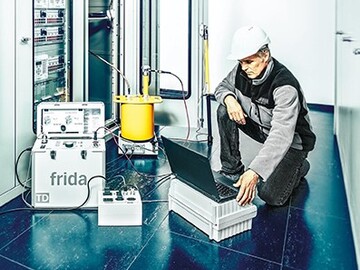 VLF-Prüf- und TE-Diagnosegeräte (frida, PD-TaD)