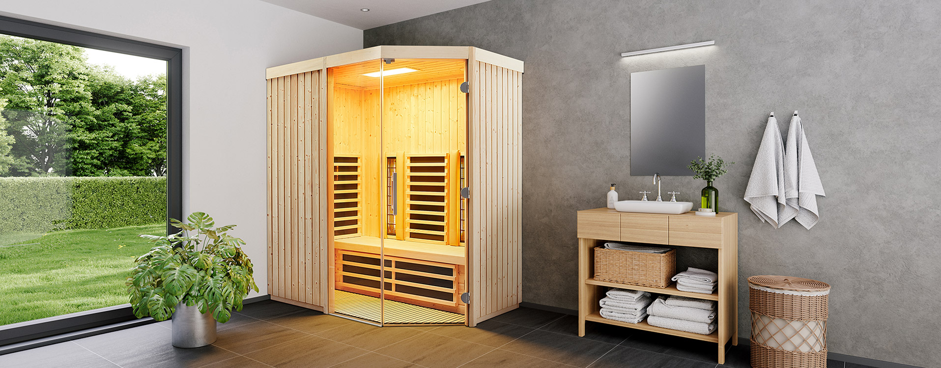 Infrarotkabinen und Saunen von SAUNA WERK hamburg