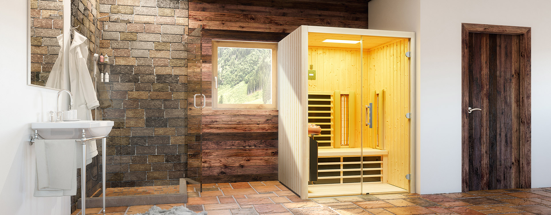 Infrarotkabine von SAUNA WERK hamburg