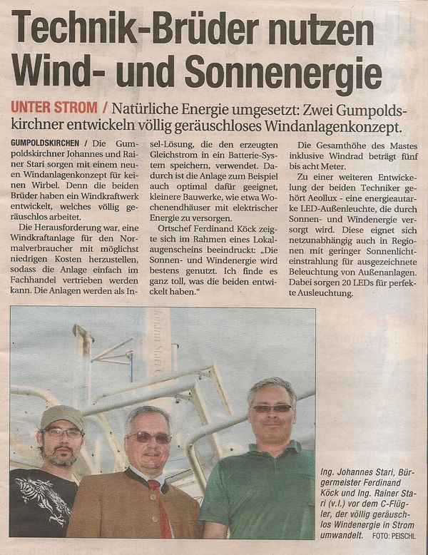 Bericht aus den NÖ-Nachrichten