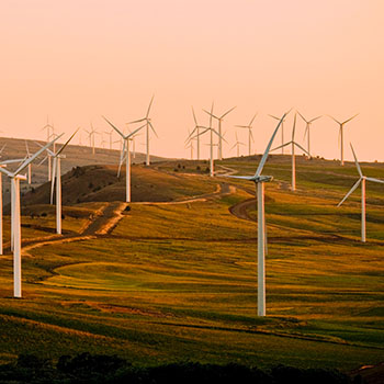 Komponenten für Windkraftanlagen