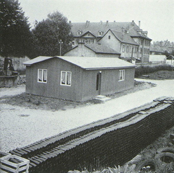 Historische Baracke