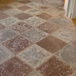 Limestone surfaces, various quality standards