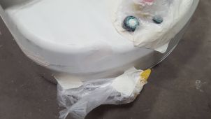 Reparatur von Kunststoff-Abdeckhauben für FTS