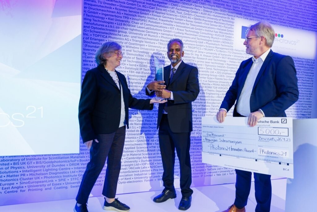 Xfold Imaging gewinnt den Photonics 21 Innovation Award