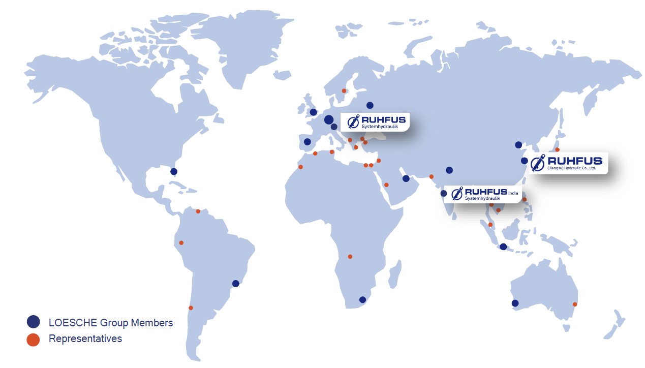 Globales Standortnetzwerk