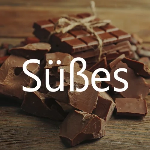 Süßes im Shop-Sortiment
