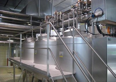 Anlagenmontage im Hygienebereich