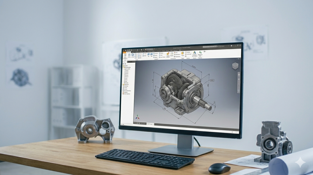 CAD-Service: Erstellung des 3D-Modells