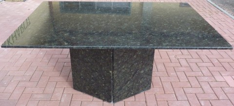 Garden bench made of natural stone