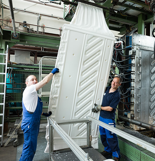 Produktion in Hessental