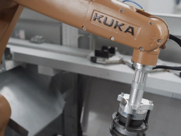 Bin Picking Roboterzelle mit 3D-Bildverarbeitung