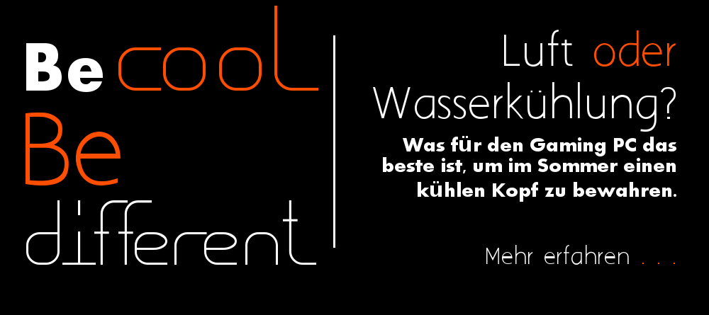 Luft- oder Wasserkühlung