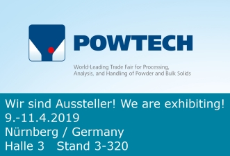 Messeauftritt Powtech