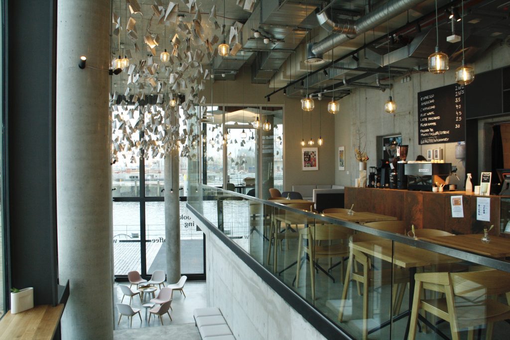 Stilvolles Ambiente im foodlab