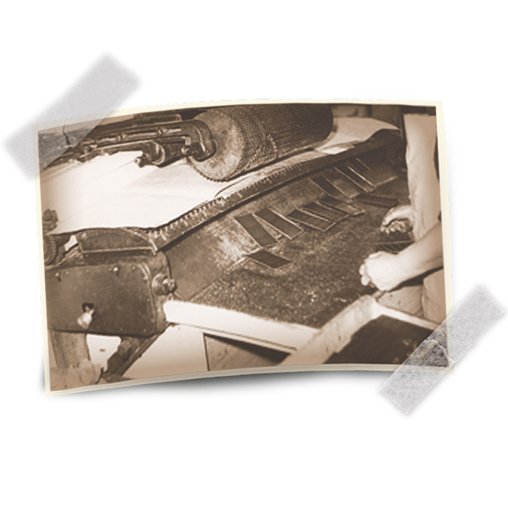 Wiederaufnahme der Schokoladentafelproduktion 1949
