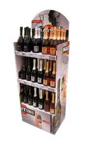 Karton-Display
