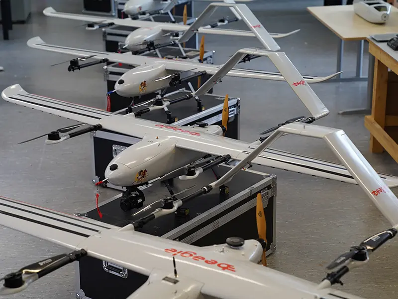 UAV-Flotte von Beagle Systems