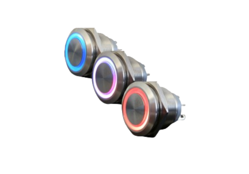 Beleuchtete Drucktaste Ø22 mm, zweifarbig