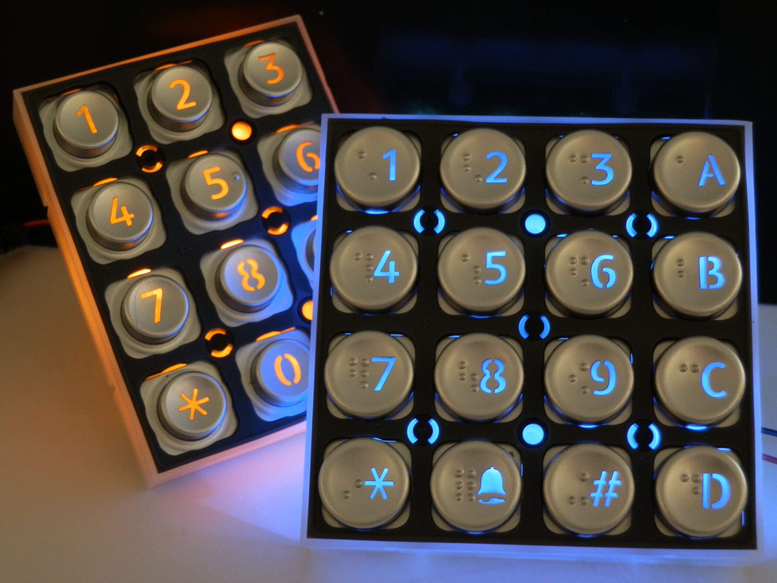 Industrie-Tastatur M.series (4/12/16 Tasten)