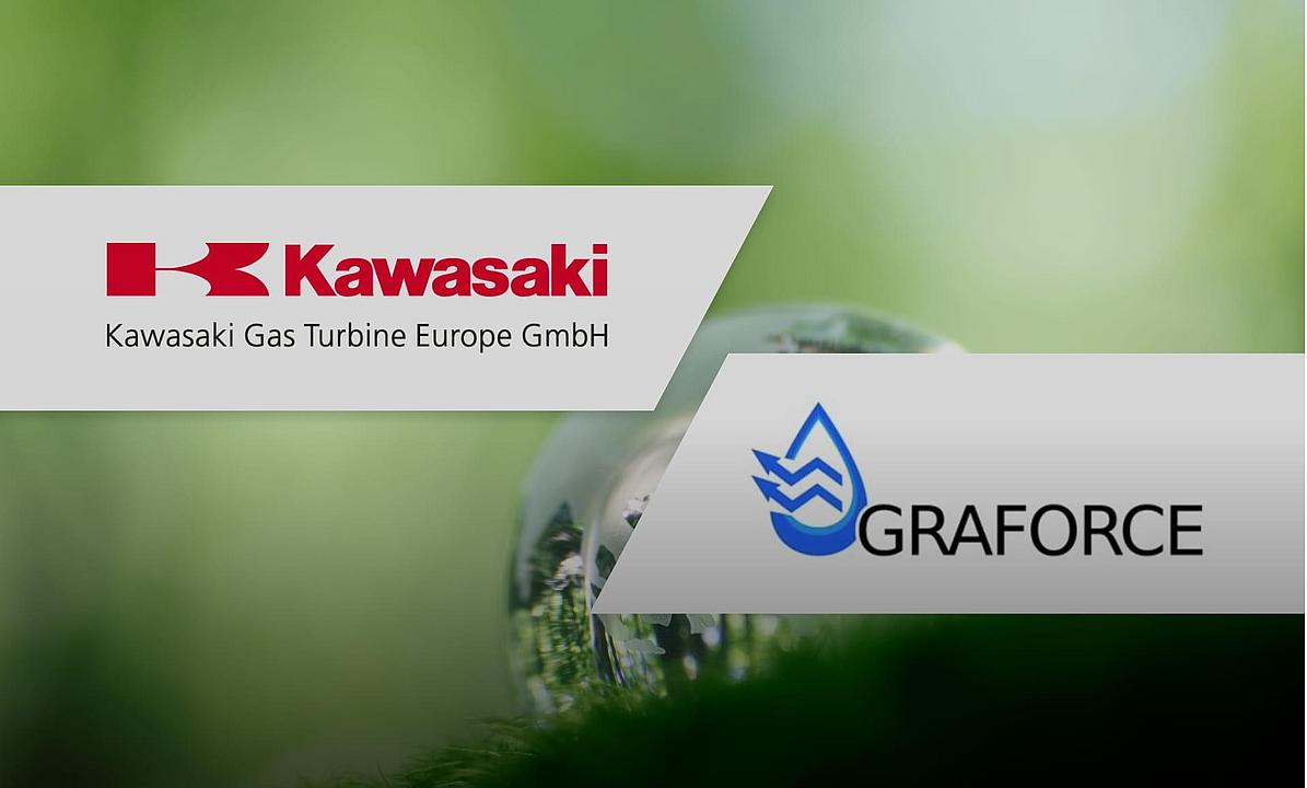 Kooperation Graforce und Kawasaki Gas Turbine Europe (2023)