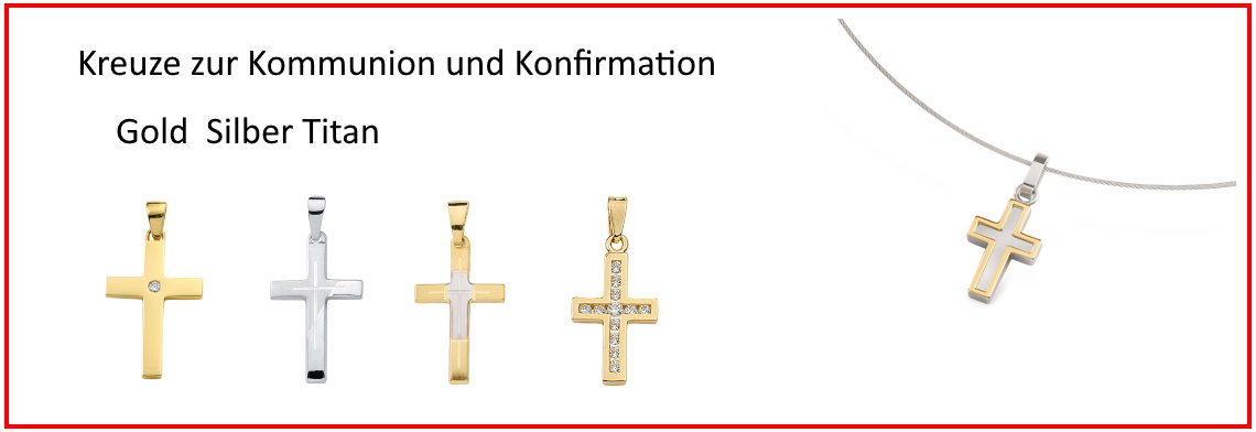 Kreuze zur Kommunion