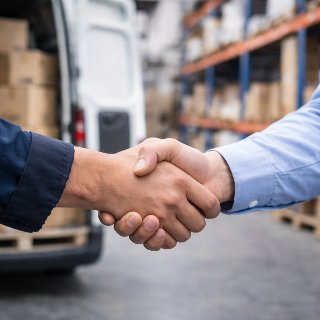 B2B-Vertrieb und Logistik