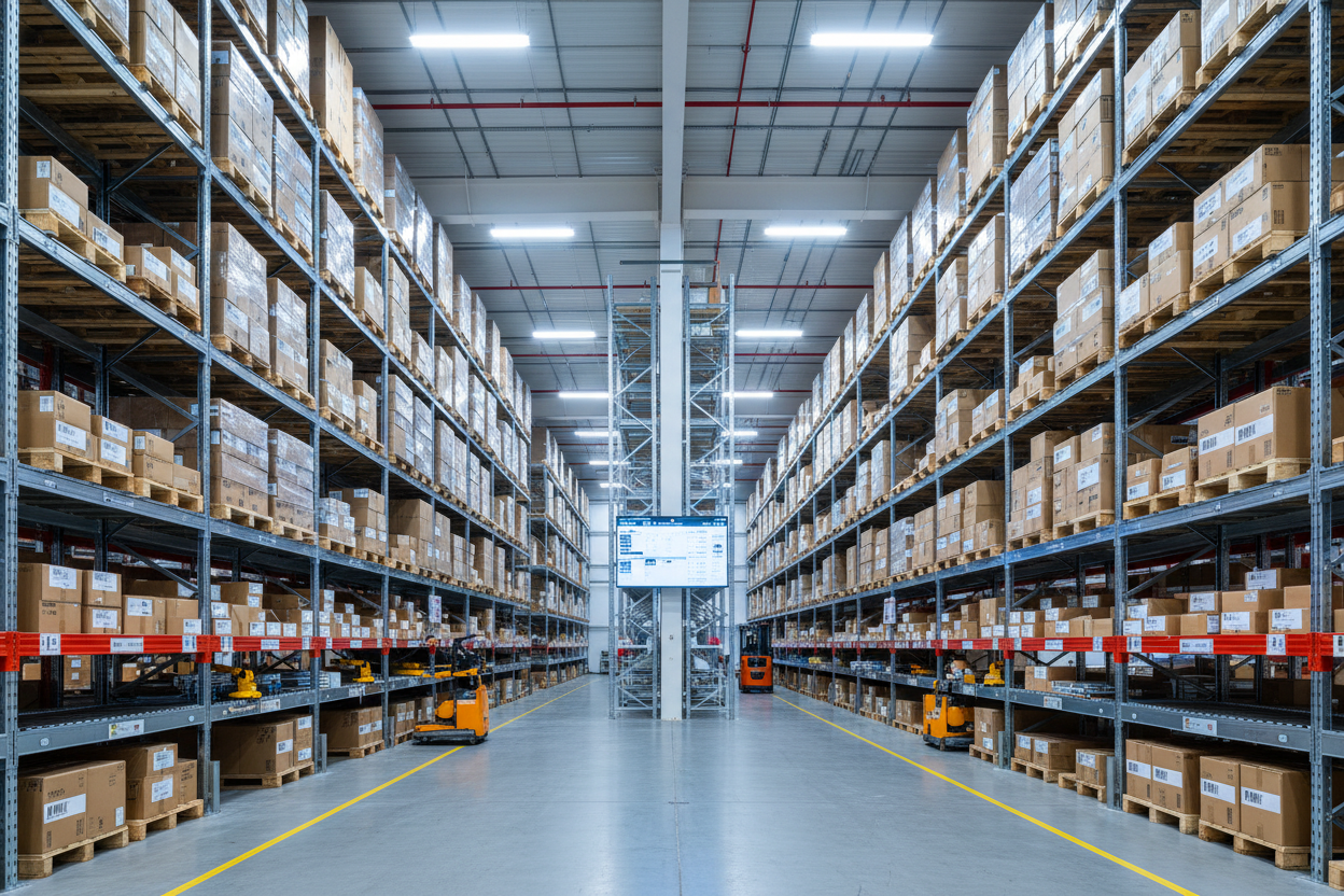 Lager und Versandlogistik