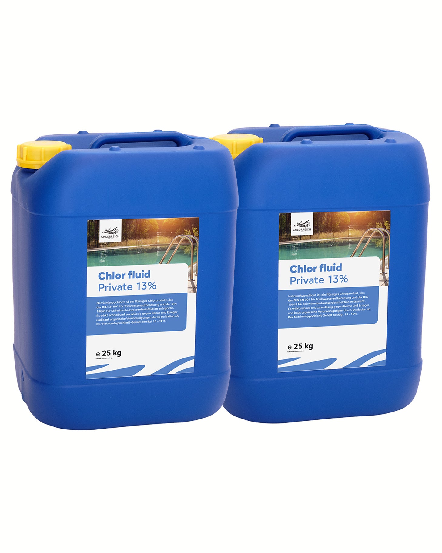 Chlor Fluid 13 % – Spar-Set 2 × 25 kg