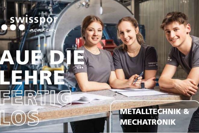 Lehrlingsausbildung bei swisspor