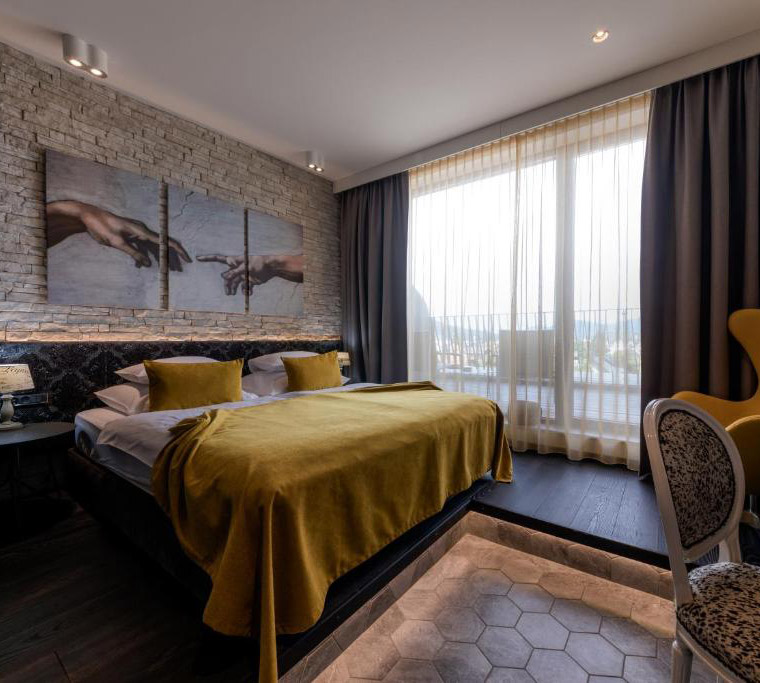 Hotelzimmer-Einrichtung