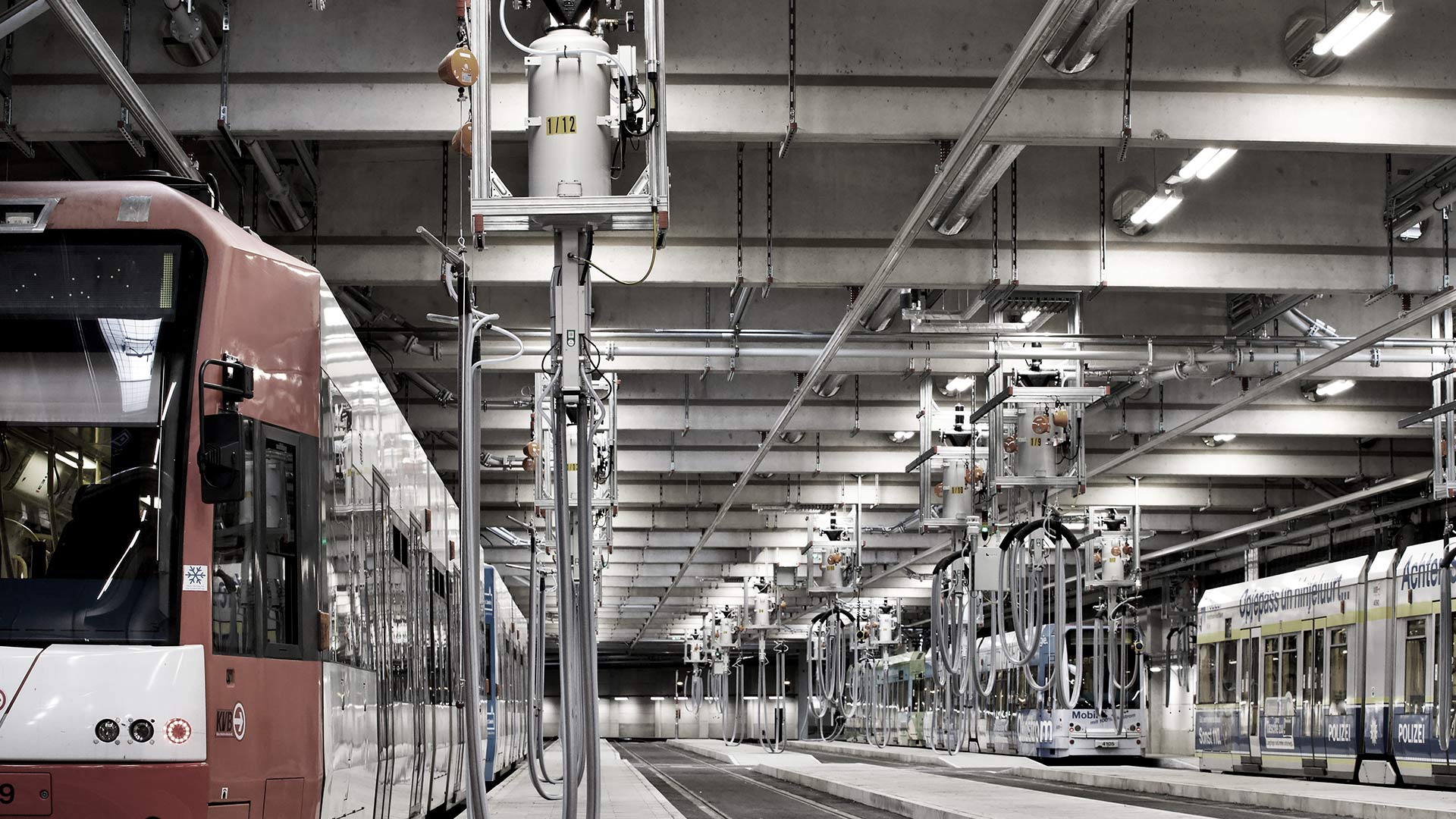 Bremssand-Einfüllsysteme für Schienenfahrzeuge