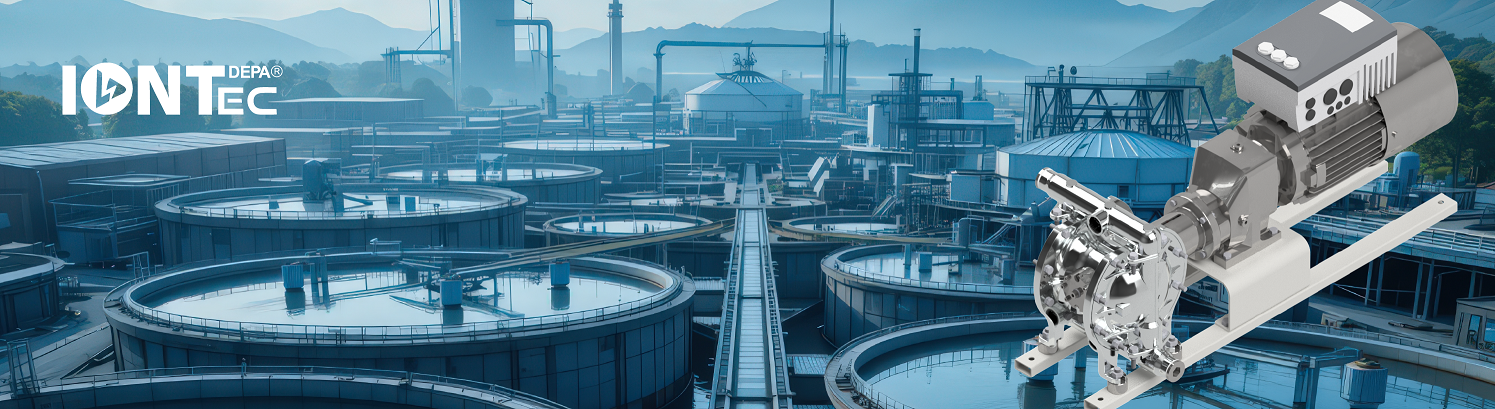 DEPA® IonTec™ elektrisch betriebene Doppelmembranpumpe