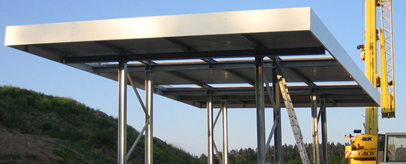 Förderbänder, Hauptgerüste, Kranträger