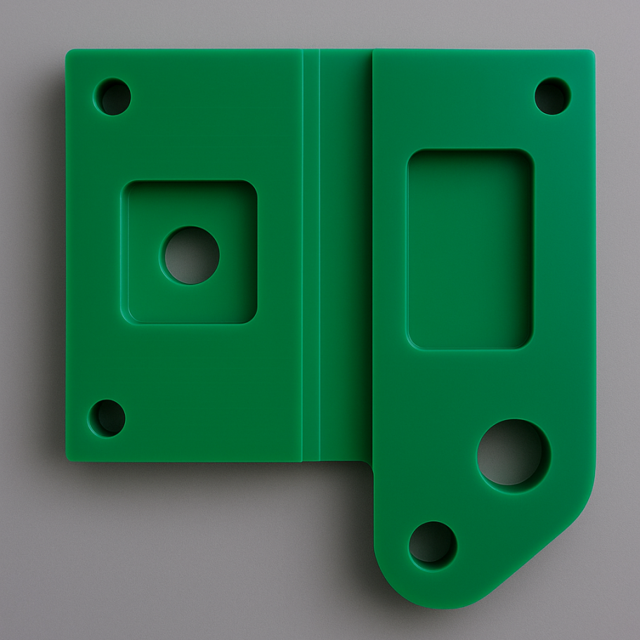 Maschinenbauteile aus Kunststoff