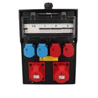 Steckdosenverteiler Hartgummi Typ 7400