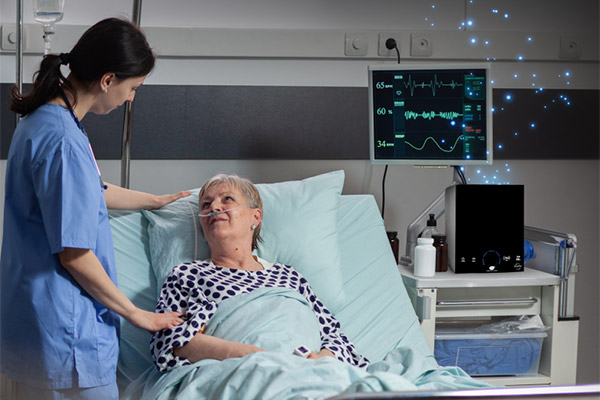 Luftreinigung im Krankenhaus
