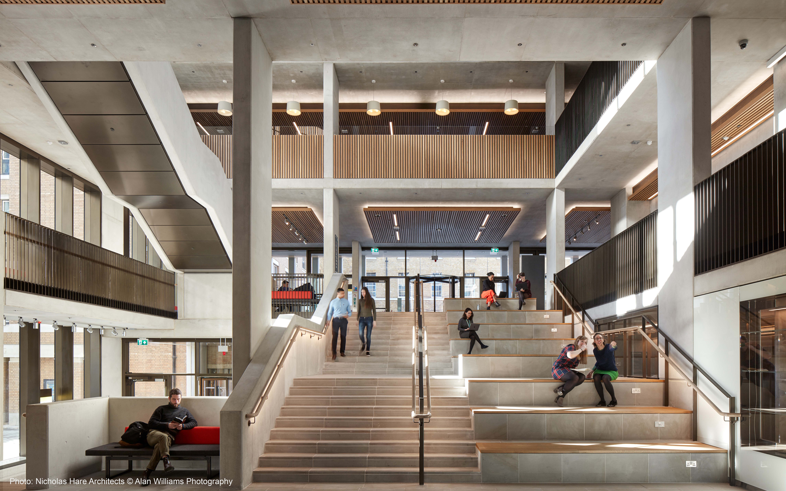 UCL Student Centre, Atrium