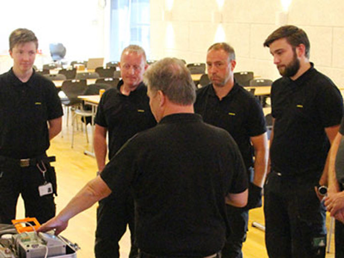 Service-Team vor Ort