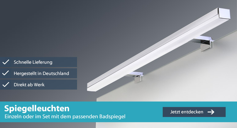 Beleuchteter Badspiegel