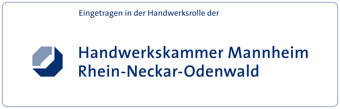 Mitgliedsbetrieb der Handwerkskammer Mannheim