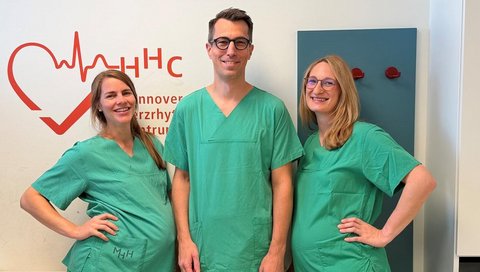 OR team in the cardiac catheterisation laboratory