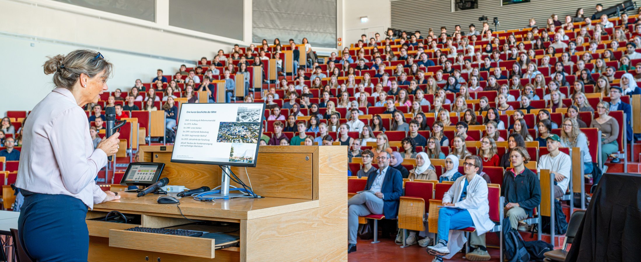 Full lecture hall
