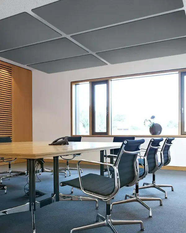 Acoustic ceiling sails