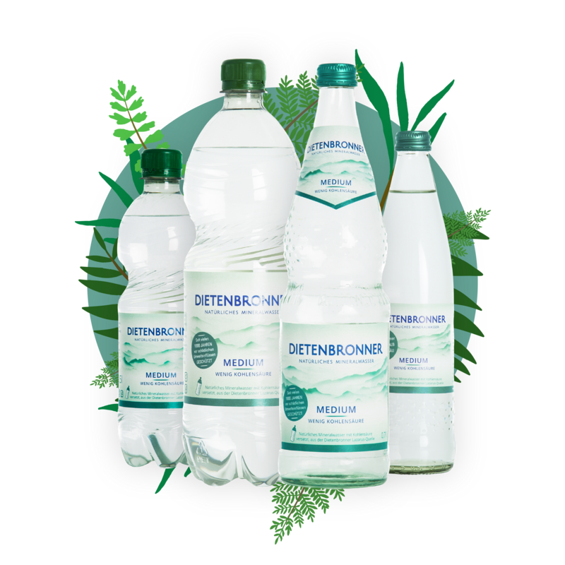 Mineralwasser Medium
