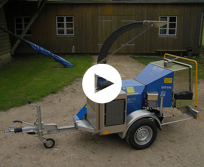 Service und Unterhalt CPM Trommelhacker TH 200 DW