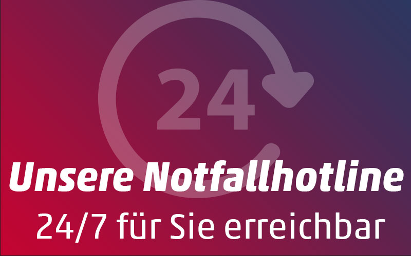 24/7-Notfallhotline