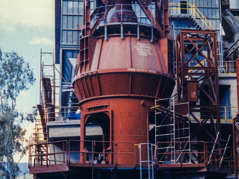 Stahlstruktur Elektrofilter TITAN S.A.