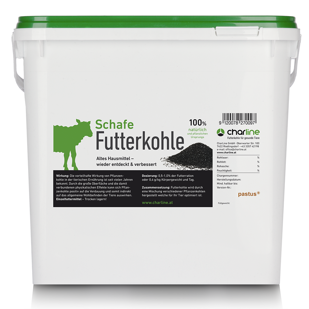 Futterkohle für Schafe (Eimer)